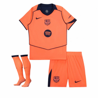T-shirt e Pantaloncini per Bambino FC Barcelona Third 25/26 - Con calzini