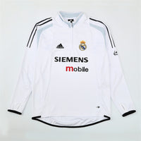 Maglia da allenamento retrò manica lunga Real Madrid 04/05