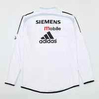 Maglia da allenamento retrò manica lunga Real Madrid 04/05