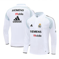 Maglia da allenamento retrò manica lunga Real Madrid 04/05