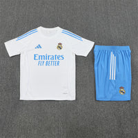 Maglia e Pantaloncini pre-allenamento Real Madrid  Bambino 25/26