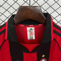 T-shirt e Pantaloncini per Bambino AC MILAN Home Retro 98/99