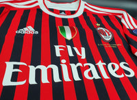 Maglia Retro AC Milan 11/12 - Con Patch e Scudetto
