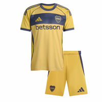 T-shirt e Pantaloncini per Bambino Boca Juniors Away 25/26
