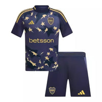 T-shirt e Pantaloncini per Bambino Boca Juniors Third 25/26