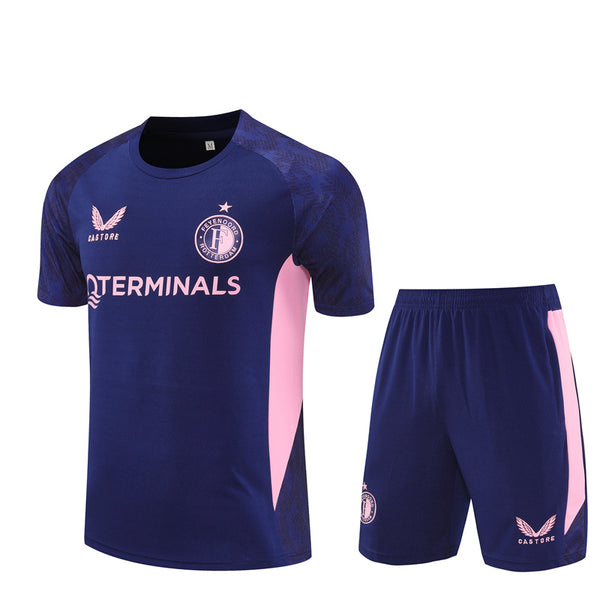 Maglia da allenamento e pantaloncini del Feyenoord Bambino 25/26