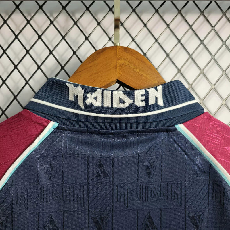 Maglia Retro West Ham Iron Maiden 1999