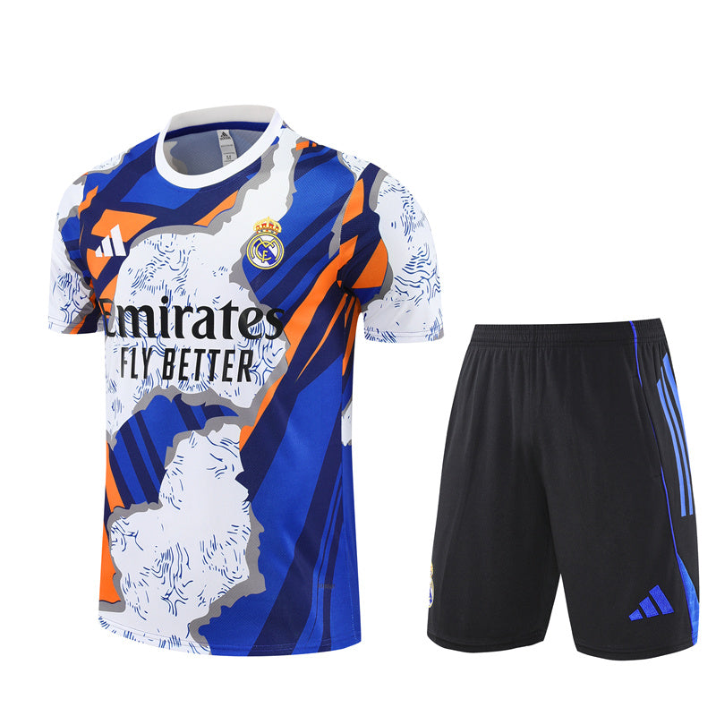 Maglia e Pantaloncini pre-allenamento Real Madrid Bambino 25/26