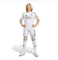 T-shirt e Pantaloncini Bambino Real Madrid Home 25/26 - Con Calzettoni