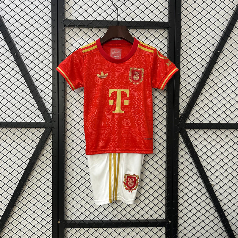 T-shirt e Pantaloncini per Bambino Bayern Monaco Home 23/24