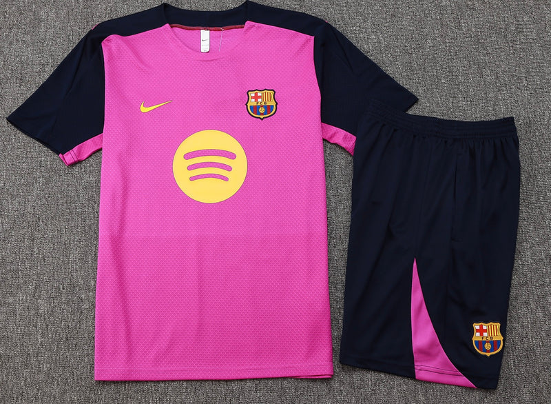 Maglia e Pantaloncini pre-allenamento FC Barcelona Bambino 25/26