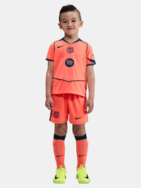 T-shirt e Pantaloncini per Bambino FC Barcelona Third 25/26 - Con calzini