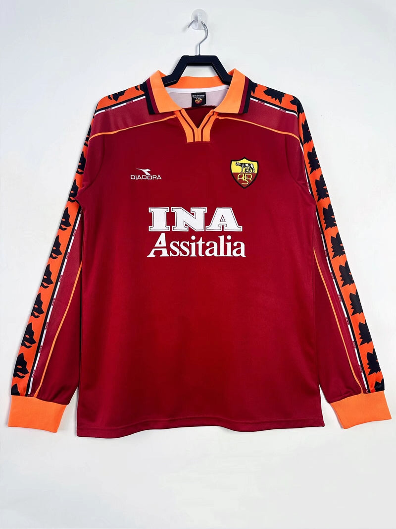 Maglia Retro Roma Home 98/99 - manica lunga