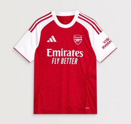 Maglia Arsenal Home 25/26