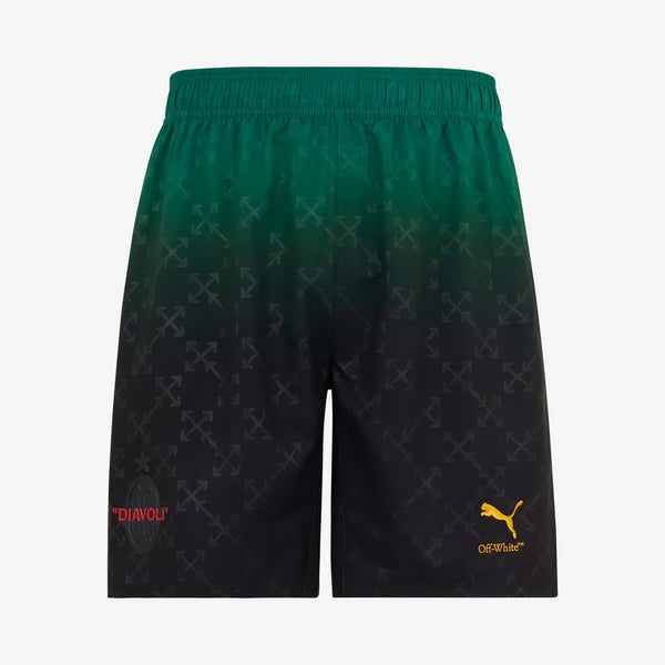 PANTALONCINI BLACK PUMA X AC MILAN X OFF-WHITE 24/25