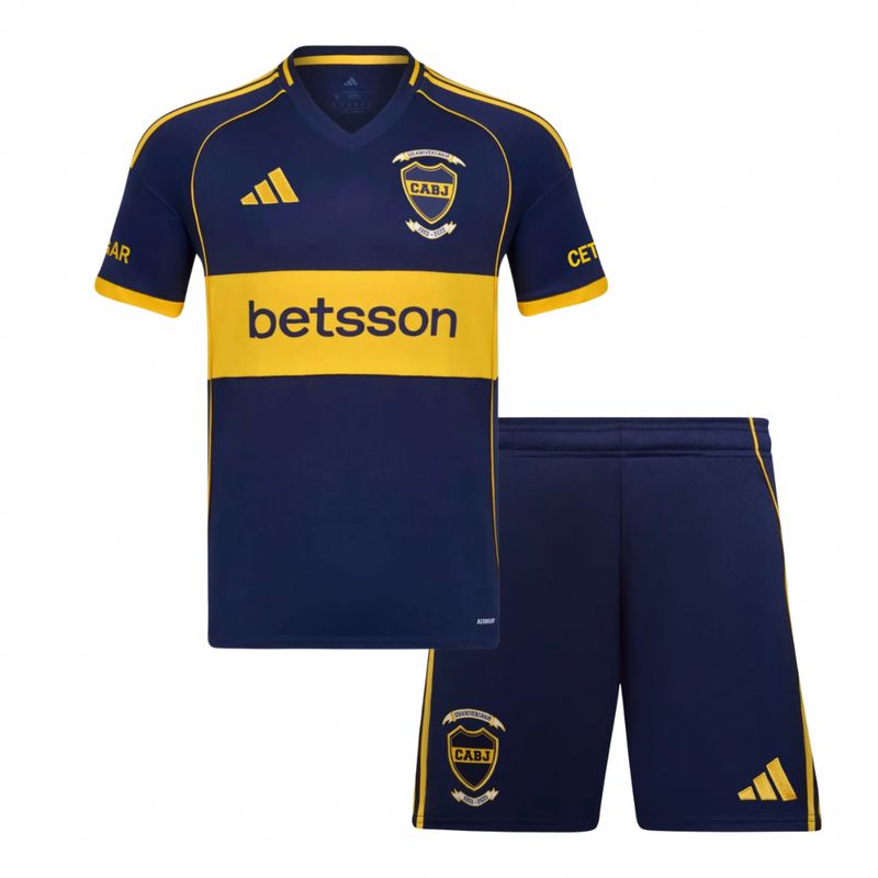 T-shirt e Pantaloncini per Bambino Boca Juniors Home 25/26