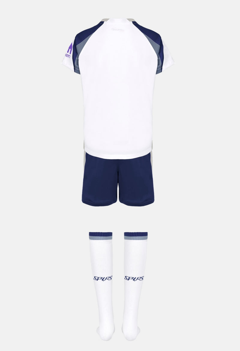 T-shirt e Pantaloncini per Bambino Tottenham Hotspur Home 25/26 - Con Calzettoni