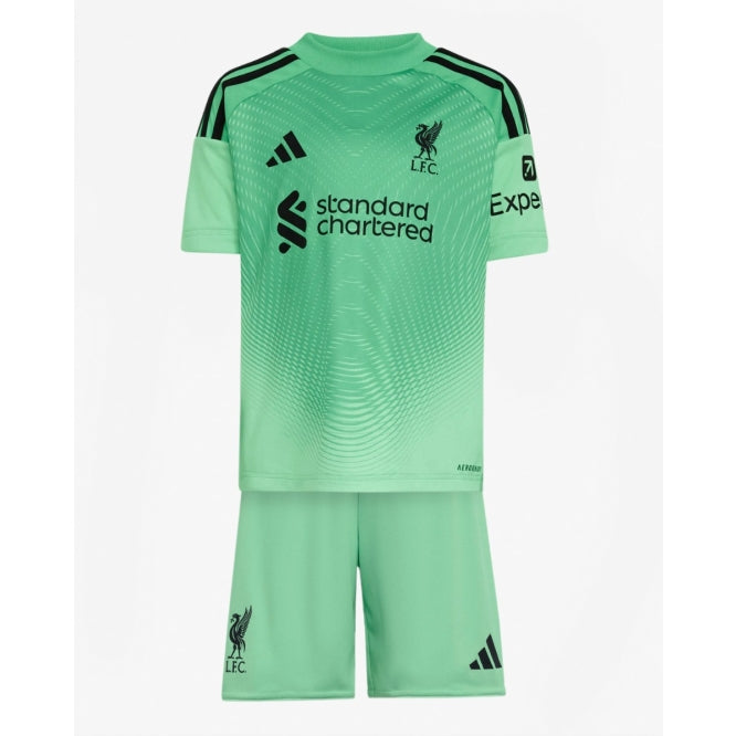T-shirt e Pantaloncini per Bambino Liverpool Portiere 25/26