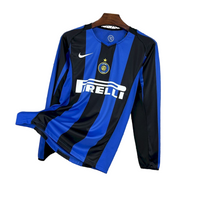 Maglia Maniche Lunghe Retro Inter Home 04/05