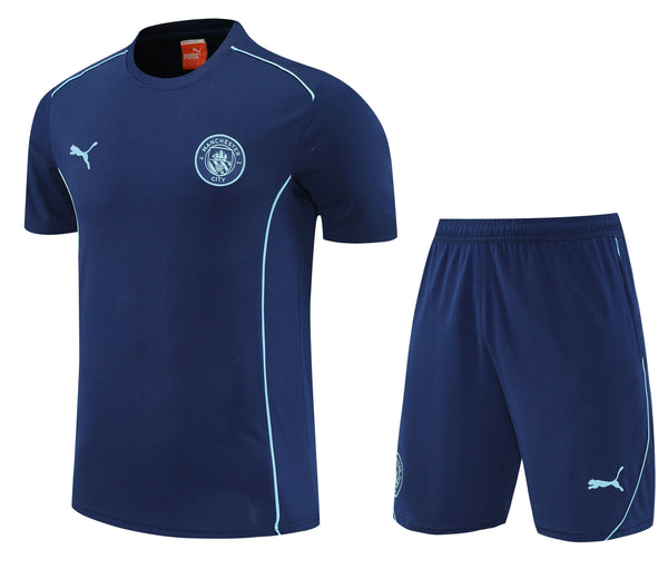 Maglia da allenamento e pantaloncini del Manchester City 25/26