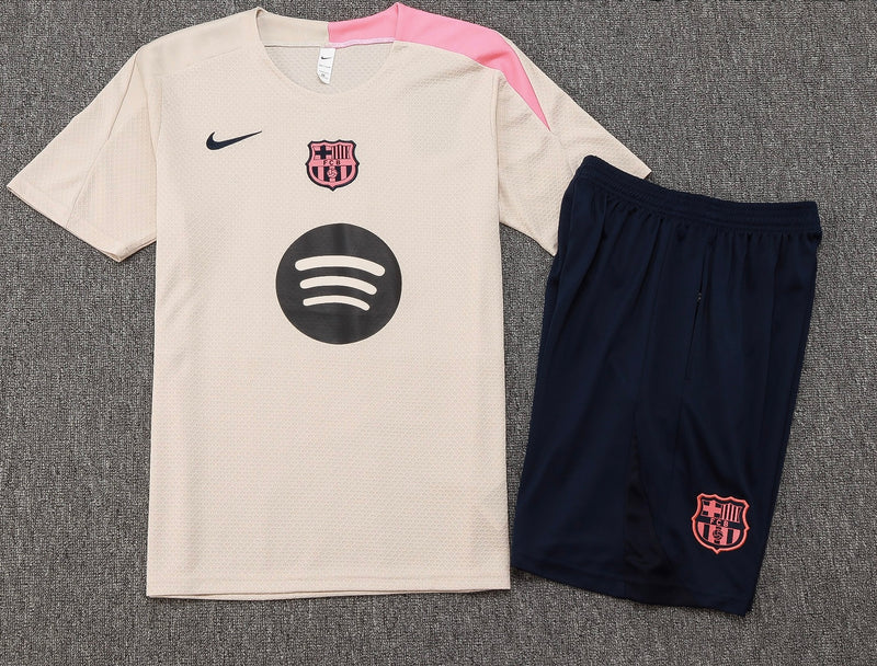 Maglia e Pantaloncini pre-allenamento FC Barcelona Bambino 25/26