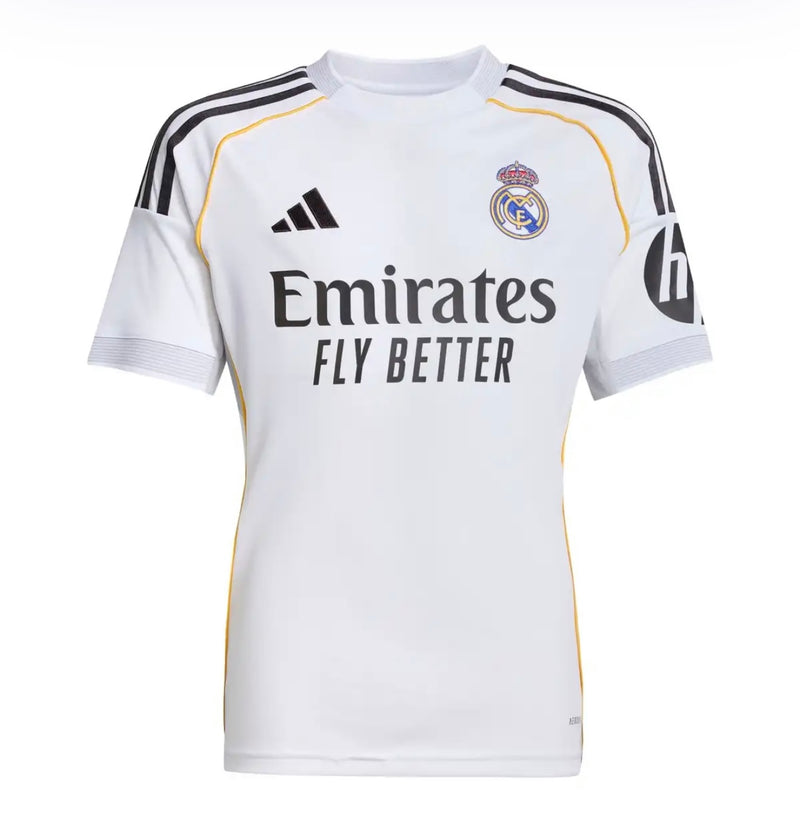 T-shirt e Pantaloncini Bambino Real Madrid Home 25/26