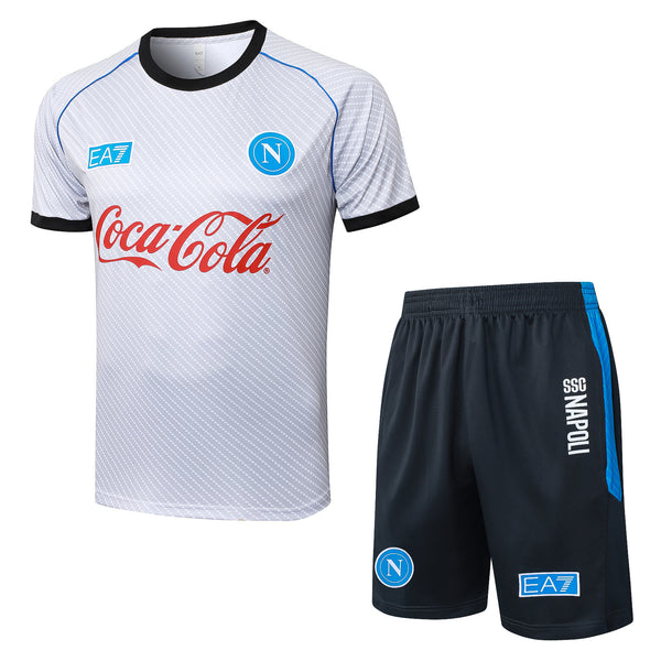Maglia e Pantaloncini Allenamento SSC Napoli Bambino 25/26