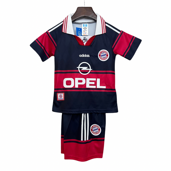 T-shirt e Pantaloncini per Bambino Bayern Monaco Retro Home 97/99