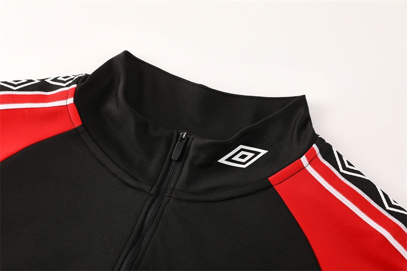 Maglia da allenamento retrò manica lunga Manchester United