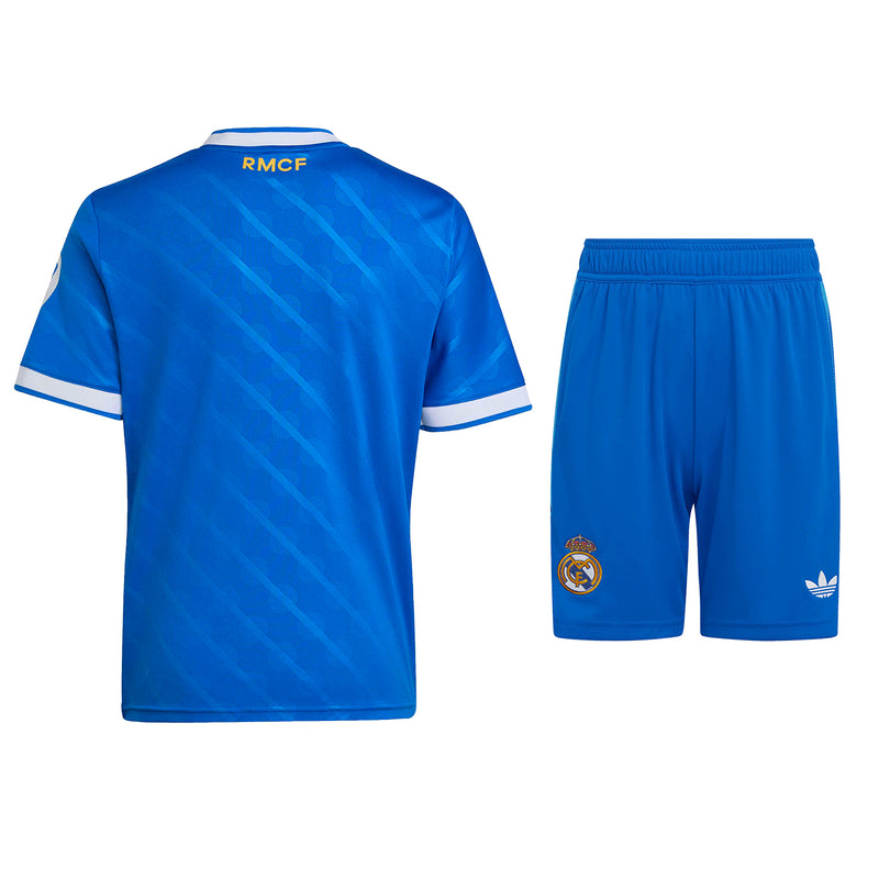 T-shirt e Pantaloncini Bambino Real Madrid Third 25/26