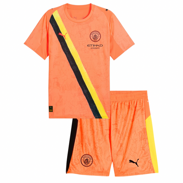 T-shirt e Pantaloncini per Bambino Manchester City portiere 25/26