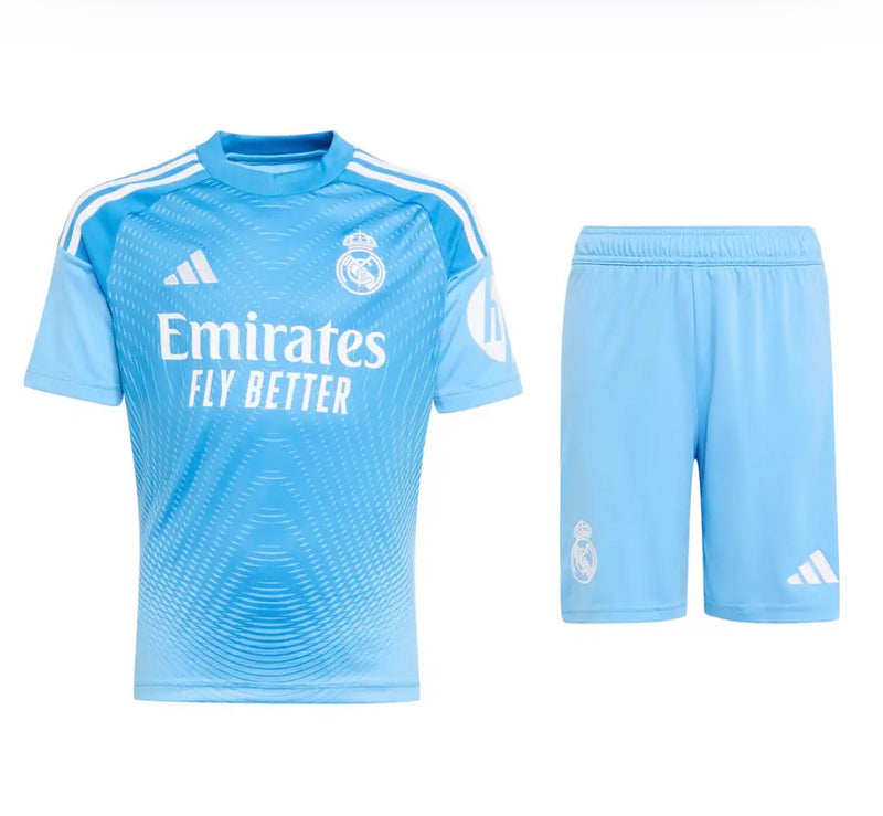 T-shirt e Pantaloncini Bambino Real Madrid Portiere 25/26