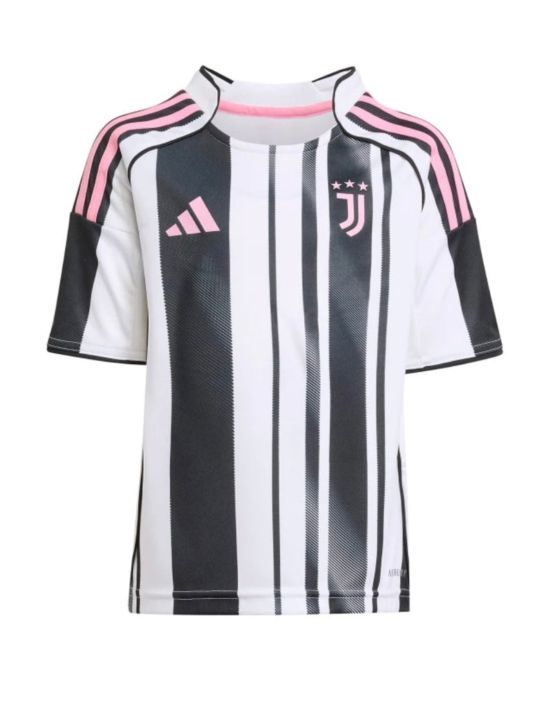 T-shirt e Pantaloncini per Bambino Juventus Home 25/26 - Con Calzini