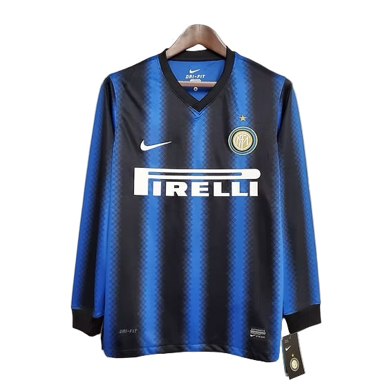 Maglia Maniche Lunghe Retro Inter Home 10/11