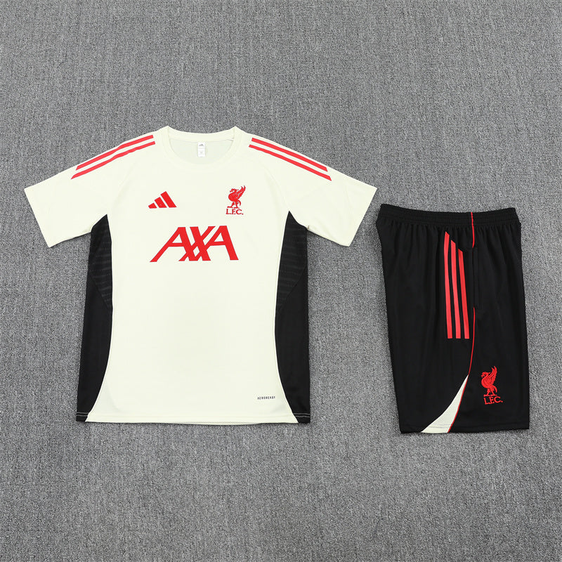 Maglia da allenamento e pantaloncini del Liverpool Bambino 25/26