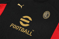 Maglia allenamento e pantaloncini AC Milan 24/25 da bambino