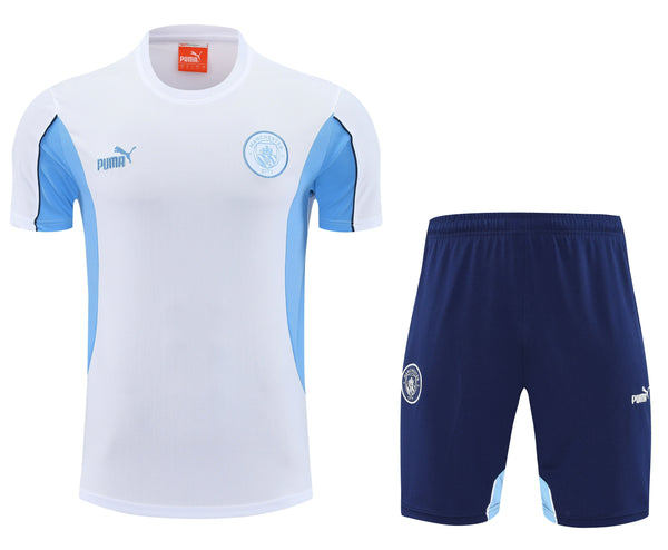 Maglia da allenamento e pantaloncini del Manchester City 25/26