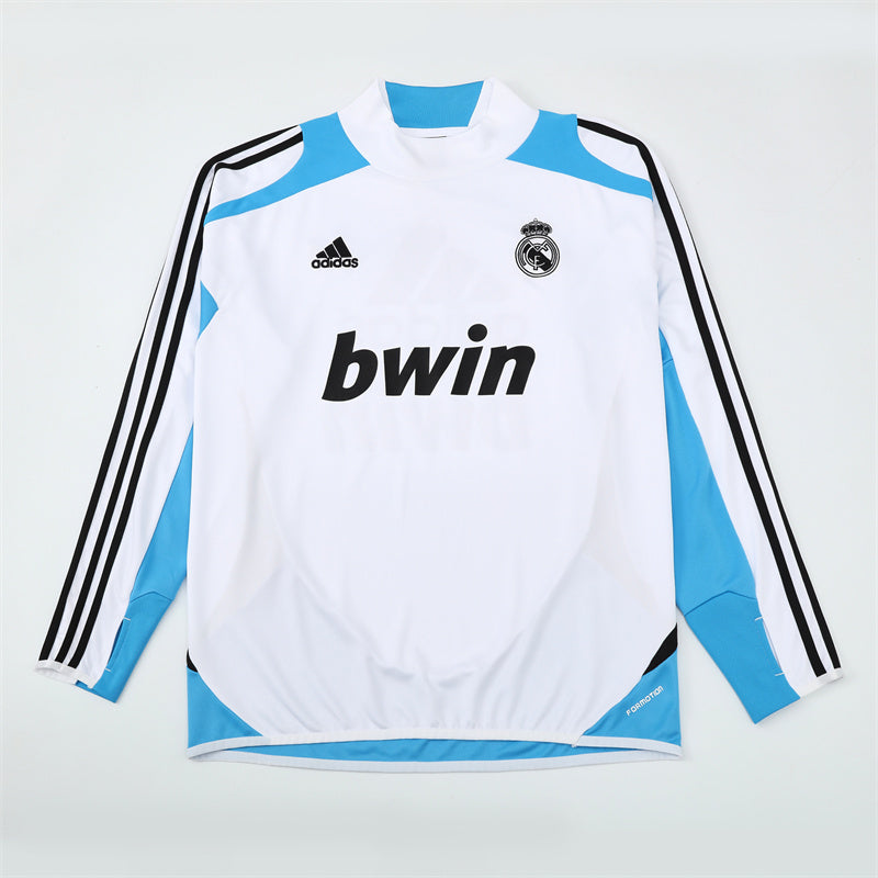 Maglia da allenamento retrò manica lunga Real Madrid 12/13