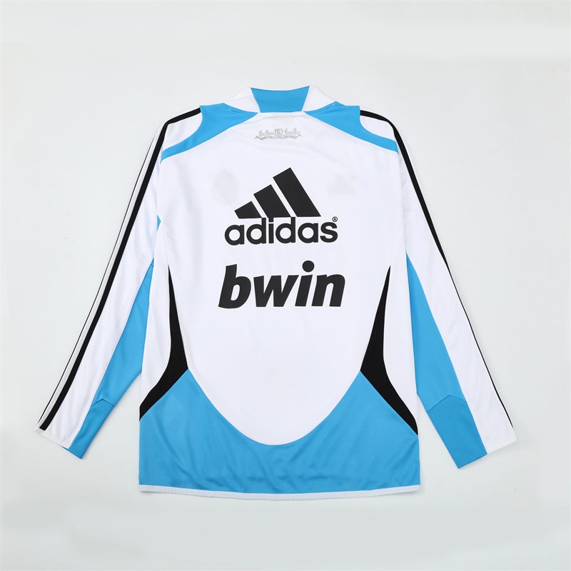 Maglia da allenamento retrò manica lunga Real Madrid 12/13
