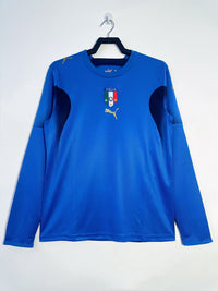 Maglia Retro Italia Home 2006 - manica lunga