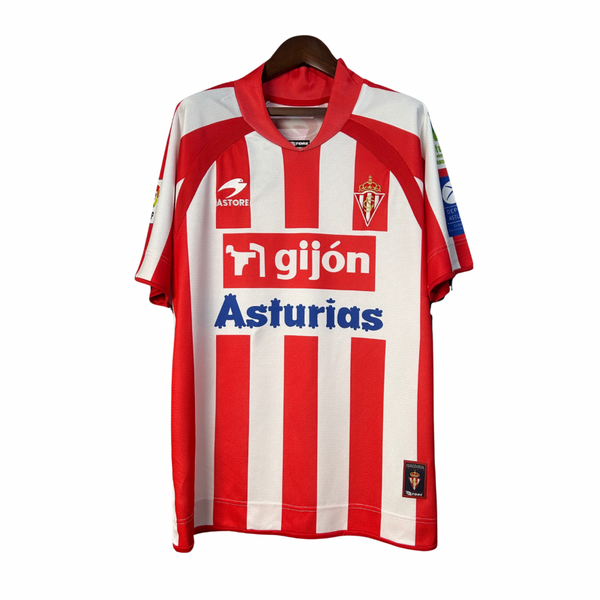 Maglia Retro Sporting Gijon Home 08/09