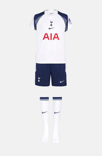 T-shirt e Pantaloncini per Bambino Tottenham Hotspur Home 25/26 - Con Calzettoni