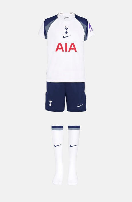 T-shirt e Pantaloncini per Bambino Tottenham Hotspur Home 25/26 - Con Calzettoni