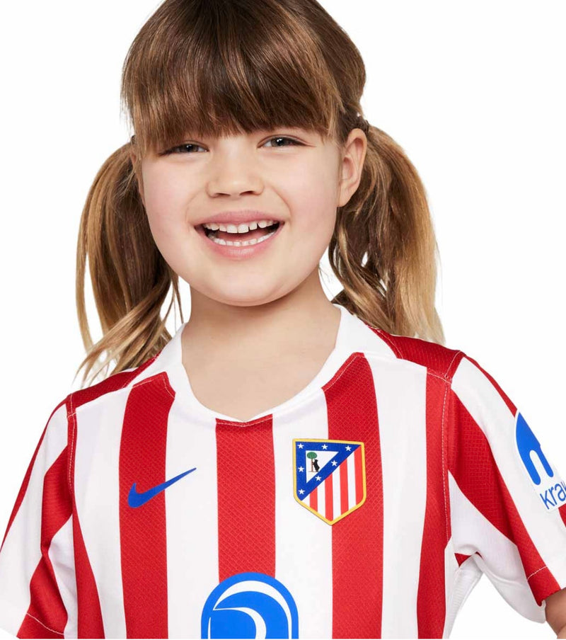 T-shirt e Pantaloncini per Bambino Atletico de Madrid Home 25/26