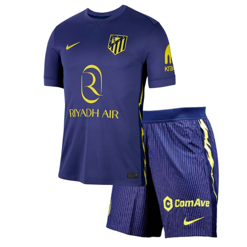T-shirt e Pantaloncini per Bambino Atletico de Madrid Away 25/26