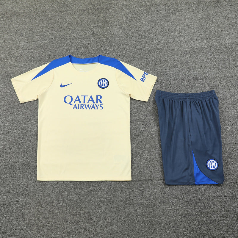 Maglia e Pantaloncini pre-allenamento Inter 24/25