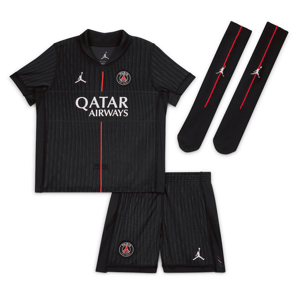 T-shirt e Pantaloncini per Bambino PSG Jordan Fourth  25/26 - Con Calzettoni