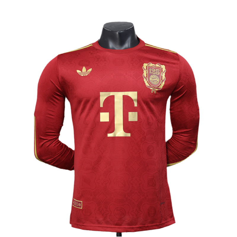 Maglia Bayern Monaco  Edizione speciale per il 125° anniversario - Versione Giocatore manica lunga