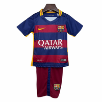 T-shirt e Pantaloncini per Bambino FC Barcelona Retro 15/16
