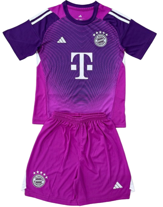 T-shirt e Pantaloncini per Bambino Bayern Monaco portiere 25/26